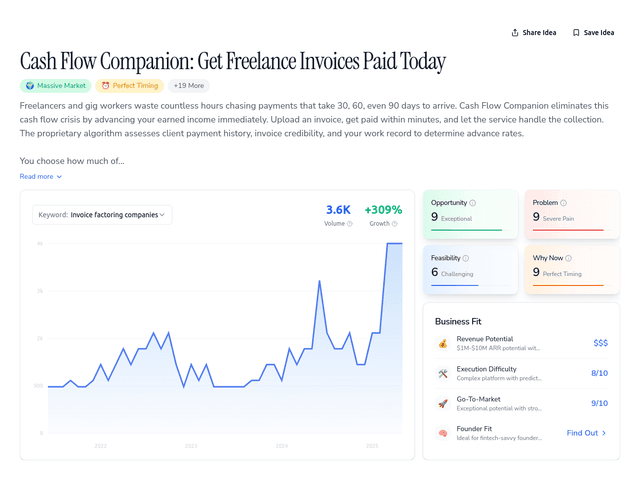 Cash Flow Companion: Get Freelance Invoices Paid Today